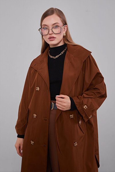 Levidor Taba Oversized Trench Coat