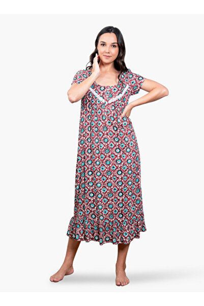 Aadaraya Printed Night Gown