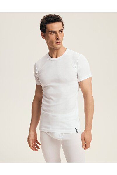 Henderson Classic Men's T-Shirt Undershirt Slim Fit Short Sleeve 100% Cotton | BT-100