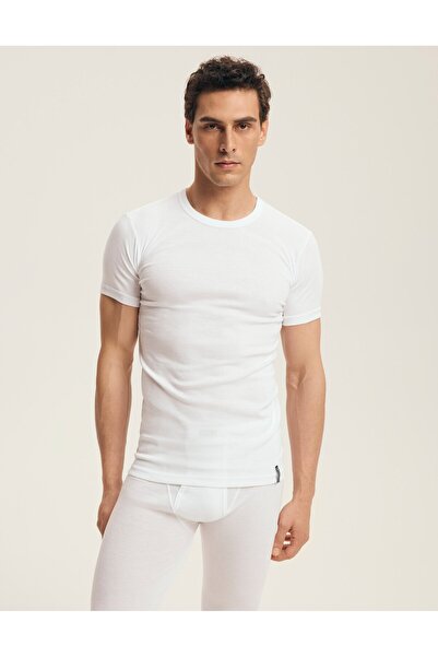 Henderson Classic Men's T-Shirt Undershirt Slim Fit Short Sleeve 100% Cotton | BT-100