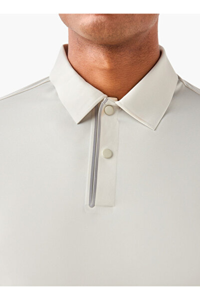 Adot Panelled Polo T-shirt