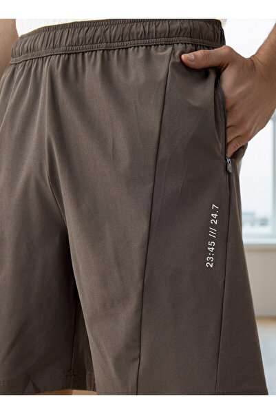 Adot Panelled Shorts with Elasticated Waist