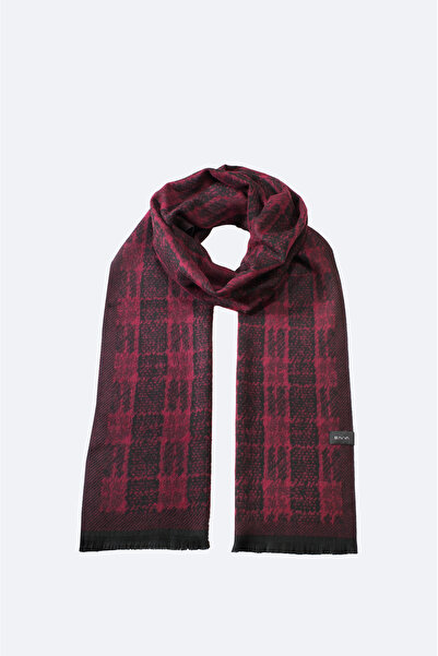 Avva Ανδρικό σάλι Claret Red Tasseled Shall A32Y9403