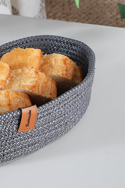 Znp Home Bread Basket - Ovoid Design, Multi-Purpose, Storage Basket