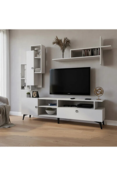 Stylish Home Distinctive white TV table - TV17