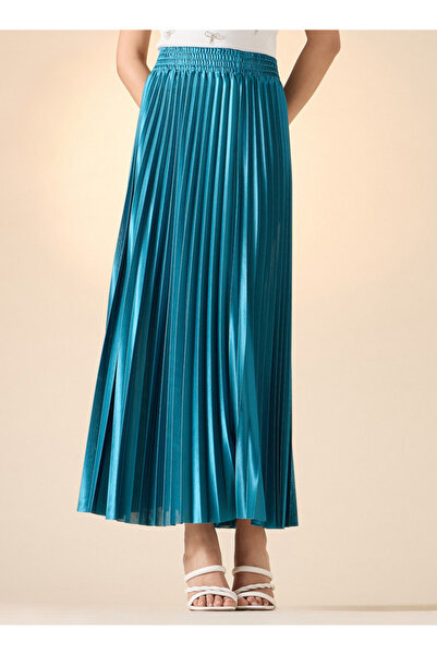 2Xtremz تنورة مطوية بحزام خصر مطاطي