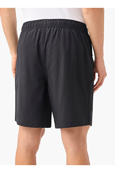 Adot Solid Shorts with Drawstring Closure and Pockets