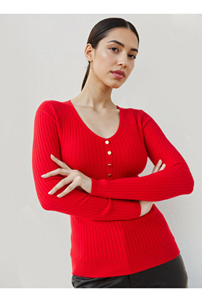 2Xtremz Ribbed V-neck Sweater
