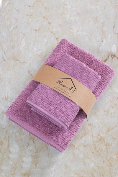 Zeynep Tekstil Royality | 50x90 - 70x140 см Набір з 2 рушників для ванної кімнати, 100% бавовняний набір рушників