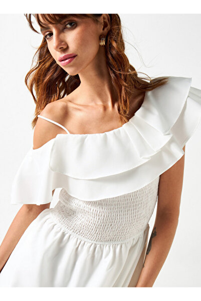 2Xtremz 2Xtremz Off Shoulder A-line Dress with Pockets