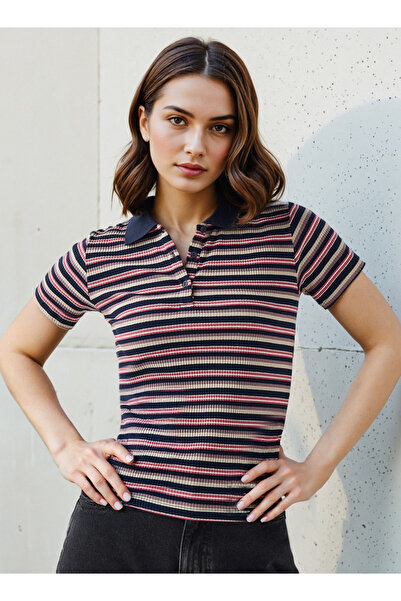 2Xtremz Striped Polo T-shirt