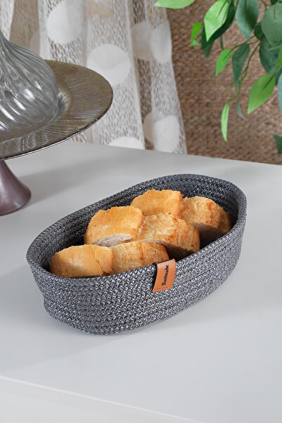 Znp Home Bread Basket - Ovoid Design, Multi-Purpose, Storage Basket