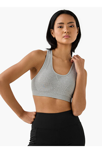 Adot حمالة صدر رياضية بتصميم Racerback ورقبة دائرية