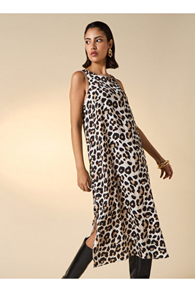 2Xtremz Animal Prnt Sleeveeless Dress