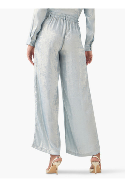 2Xtremz Textured Wide Leg Pants With Pockets