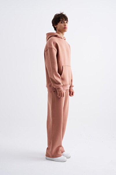 Machinist Ανδρικό φούτερ Basic Hooded Oversize Χάλκινο