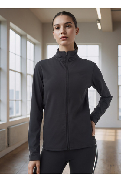 Adot سترة رياضية بسحاب أمامي وجيوب