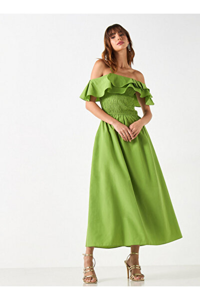 2Xtremz Off Shoulder A-line Dress with Pockets