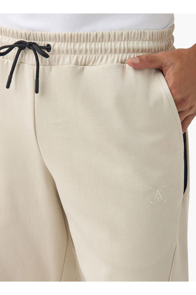 Adot Panelled Performance Shorts with Drawstring Closure and Pockets