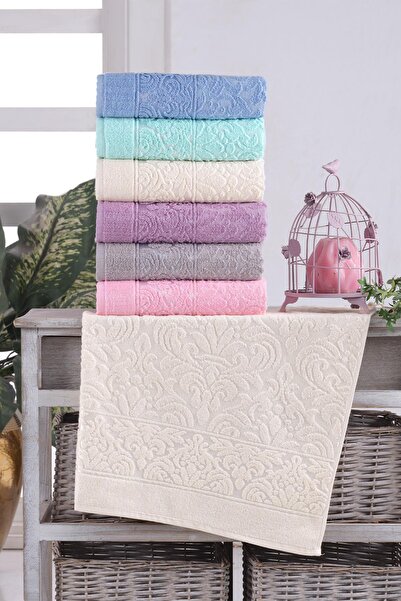 Zeynep Tekstil Набір рушників Soft 6 50x90 см Elyuz