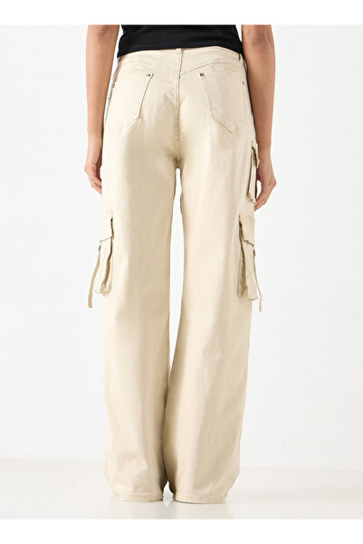 2Xtremz Wide Leg Cargo Jeans With Pockets