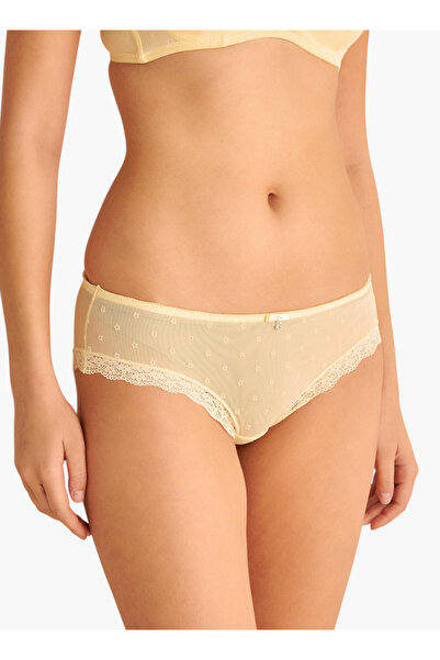 FAV سروال داخلي مزخرف بنقشة زهور مع تفاصيل من الدانتيل والفيونكة