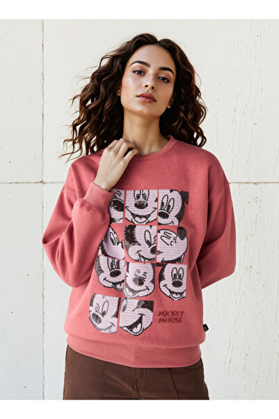 SP Characters Mickey Mouse Embellished Sweatshirt