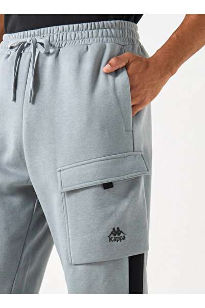 Kappa Joggers with Cargo Pockets and Drawstring Closure