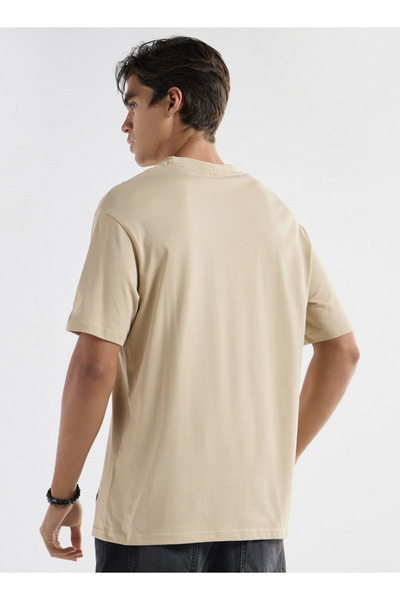 FAV Starter Logo Print Crew Neck T-shirt with Short Sleeves