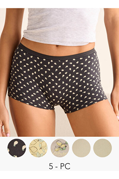 FAV مجموعة من 5 قطع - بوكسرات متنوعة