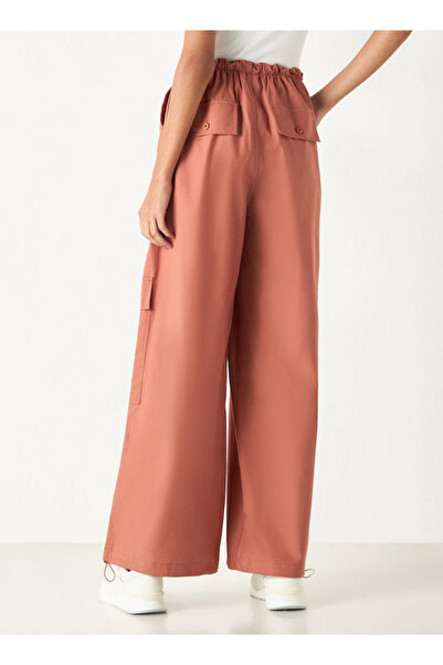 Lee Cooper Wide Leg Fit Denim Pants with Pockets