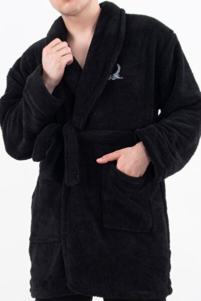 Znp Home Robert | Wellsoft Plush Men's Dressing Gown Fleece | Robdeshambr | Dressing gown