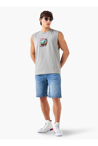 SP Characters Pink Floyd Print Sleeveless T-shirt