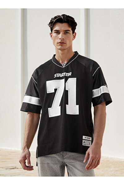 Starter Varsity Print V-Neck T-shirt