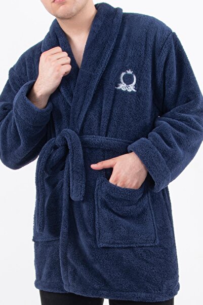 Znp Home Robert | Wellsoft Plush Men's Dressing Gown Fleece | Robdeshambr | Dressing gown