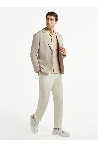 FAV Solid Camp Collar Shirt with Short Sleeves and Pocket