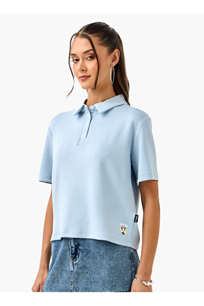 SP Characters تي شيرت بولو بطبعة ميني ماوس