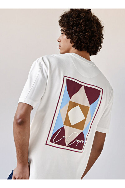 Lee Cooper تي شيرت برقعة تطريز خلفية