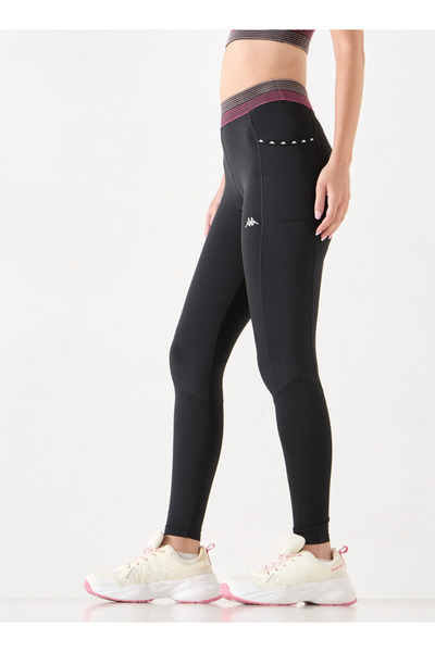 Kappa بنطال ضيق بحزام خصر مطاطي وجيب