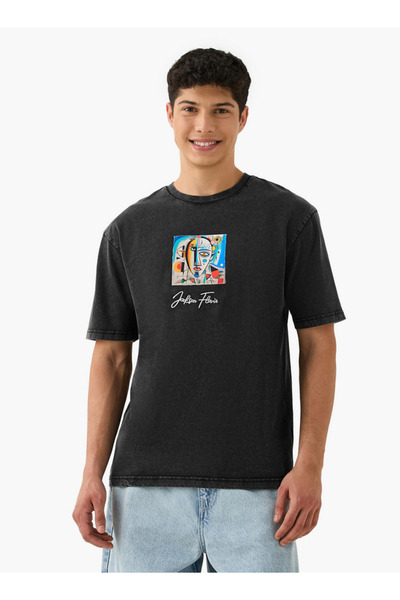 SP Characters Jackson Flavik Print Crew Neck T-shirt