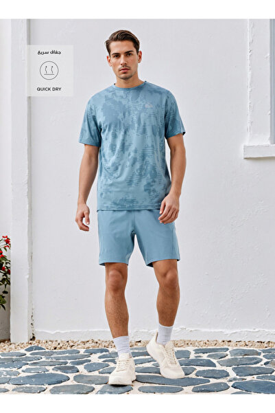 Kappa Mesh Accent Shorts with Pockets