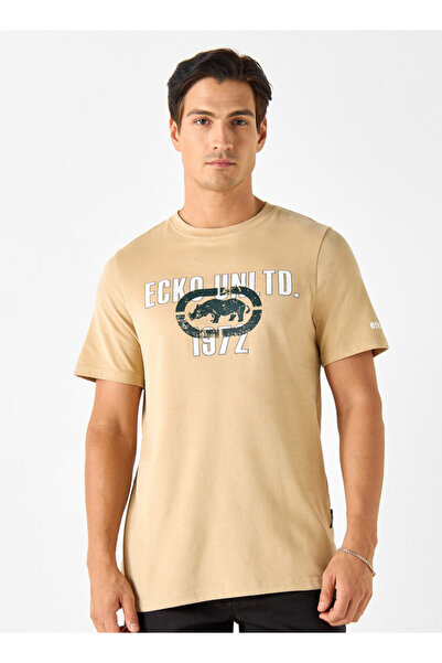 ECKO Unltd Logo Print Crew Neck T-shirt