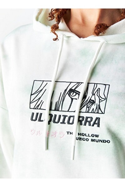 SP Characters Embroidered Mini Sweat Dress with Hood and Kangaroo Pocket