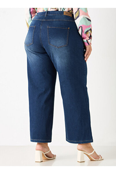 Ulla Popken Plus Size Regular Fit Jeans With Pockets