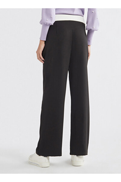 FAV Plain Wide Leg Pants With Pleat Detail And Pockets