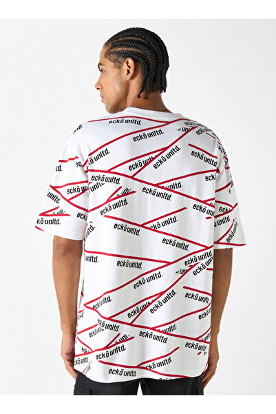 ECKO Unltd Printed T-shirt with Short Sleeves and Crew Neck