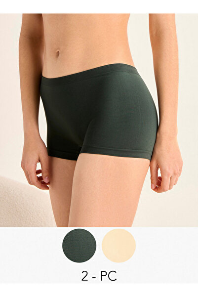 FAV مجموعة من قطعتين - سروال داخلي مشكل بحزام خصر مطاطي