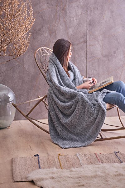 Zeynep Tekstil Flufy Wellsoft Tv Blanket 110X170 cm