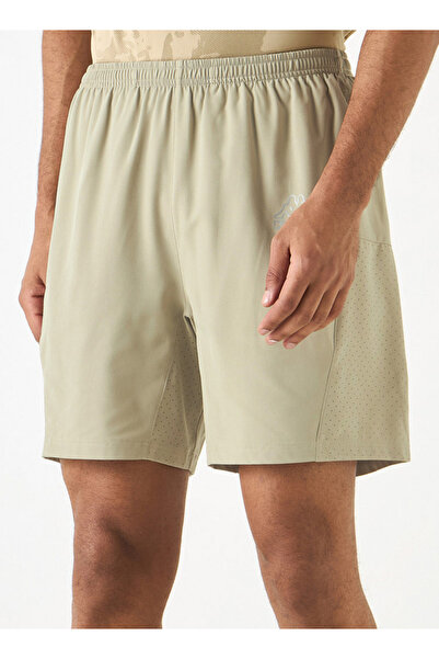 Kappa Logo Print Shorts With Elasticated Waistband And Pockets