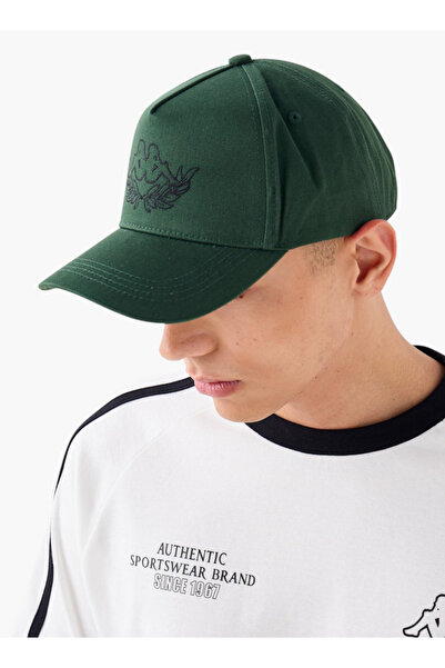 Kappa Kappa Logo Embroidered Cap with Buckled Strap Closure
